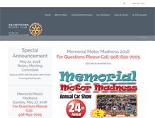 Tablet Screenshot of hackettstownrotary.org